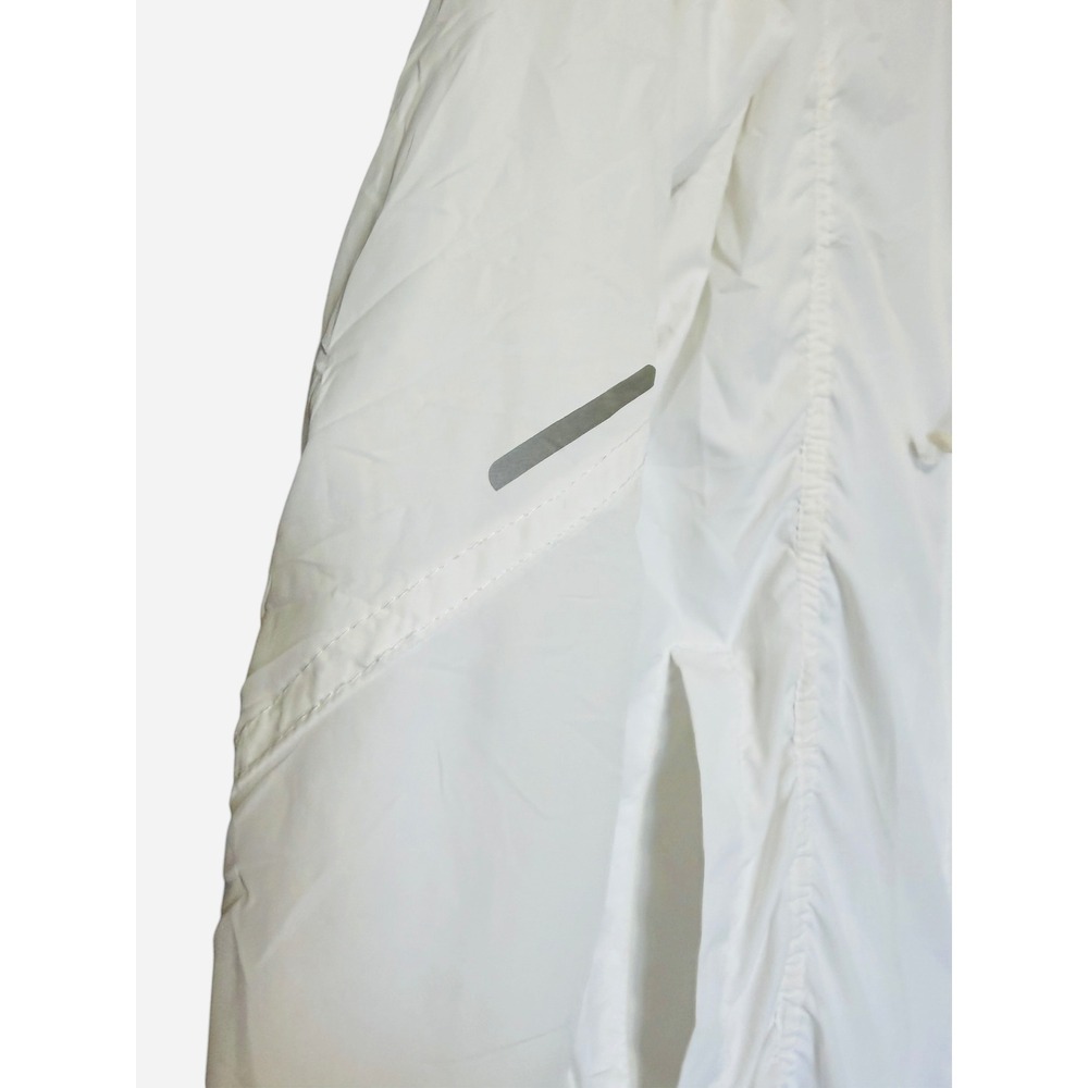 MPG‎ Sport Womens White Ruched Mesh Back Windbreaker Full Zip Golf Jacket Large - Picture 3 of 10